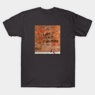 Love is not cancelled (graffiti version) T-Shirt